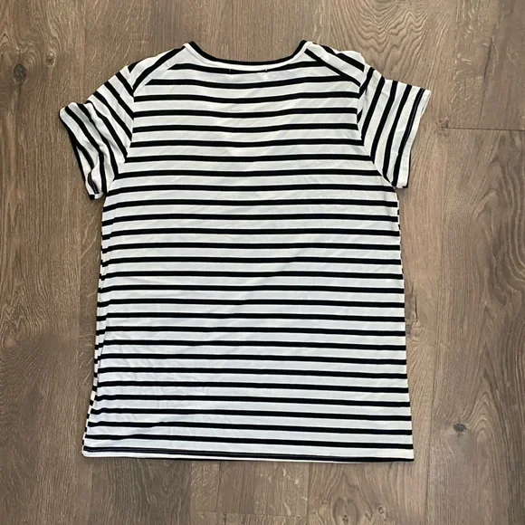 CJLA Striped V-Neck Tee - Picture 2 of 4